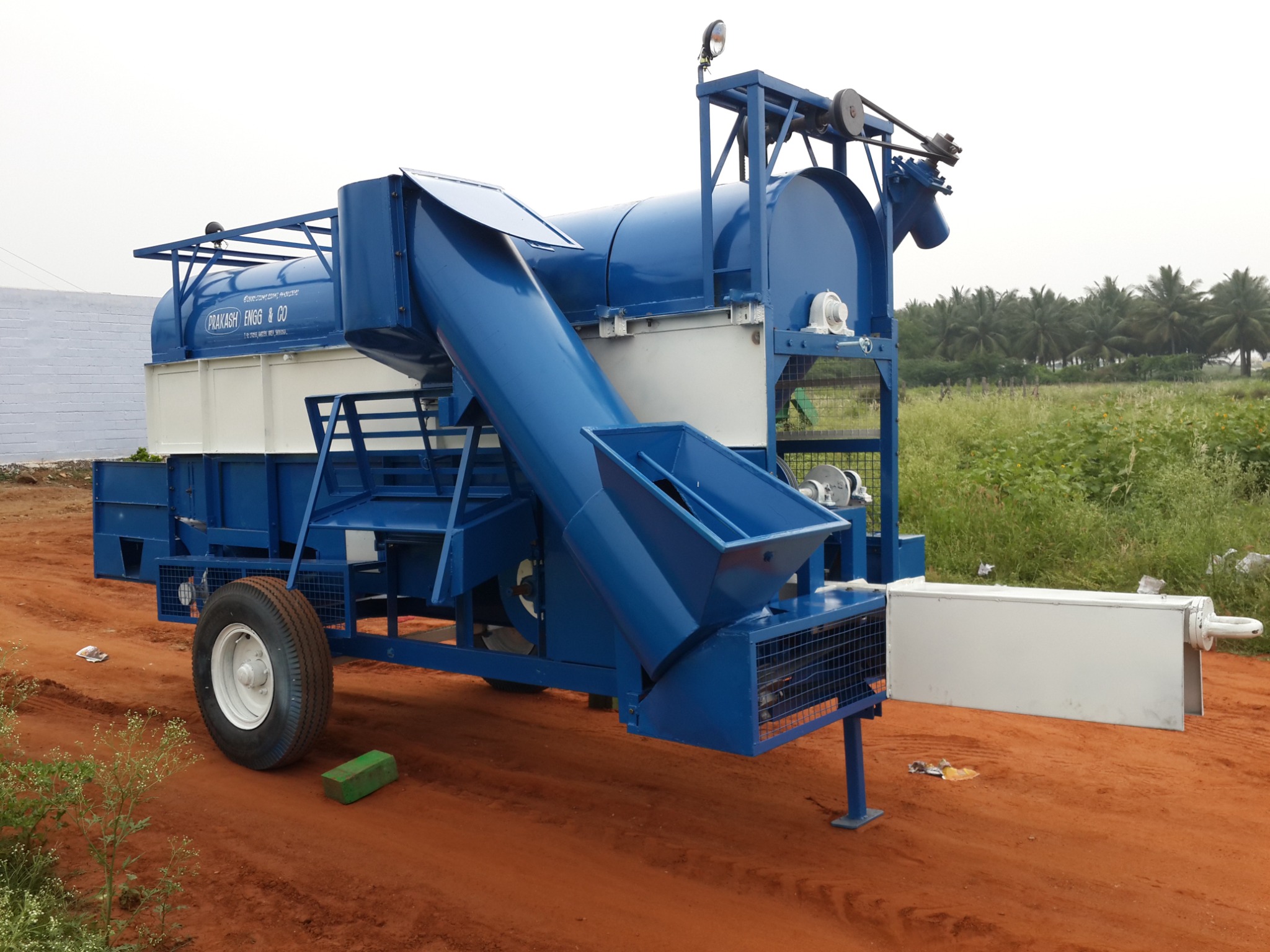 Harvester side