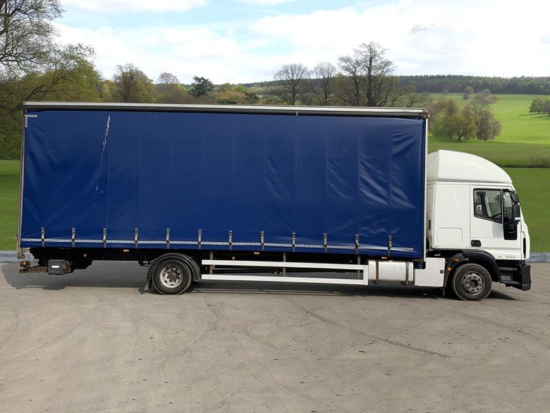 Haulage truck side view